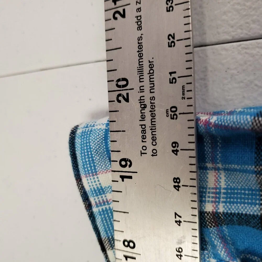 Victorious Cargo Shorts Mens 40 Plaid Urban Couture Multi Pocket Casual Summer
